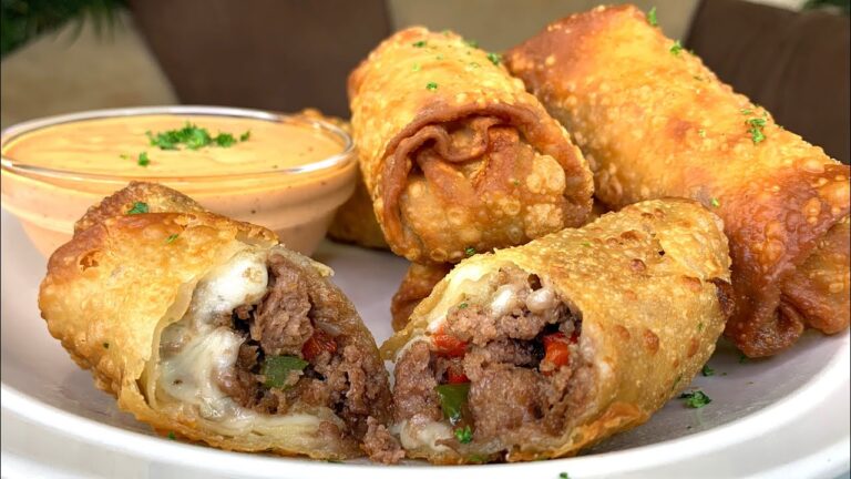 Philly Cheesesteak Egg Rolls: A Crispy, Cheesy Twist on a Classic Favorite