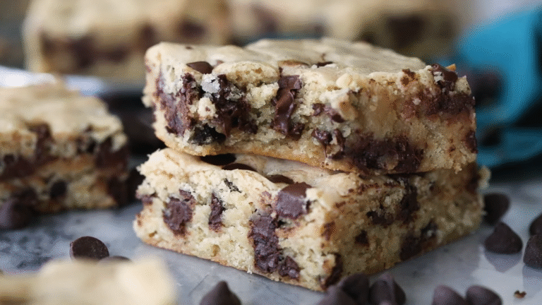 Peanut Butter Chocolate Chip Bars: The Ultimate Chewy, Nutty, Chocolatey Treat