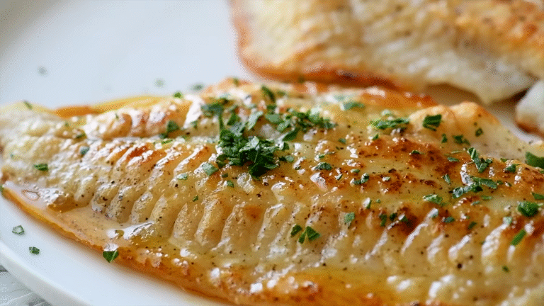 Lemon Butter Fish Fillet: A Simple, Elegant, and Flavorful Dinner