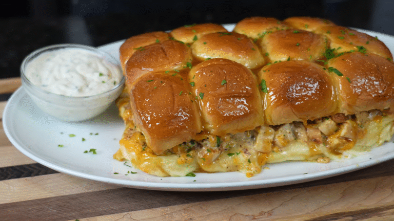 Chicken Bacon Ranch Sliders: The Ultimate Crowd-Pleasing Comfort Food