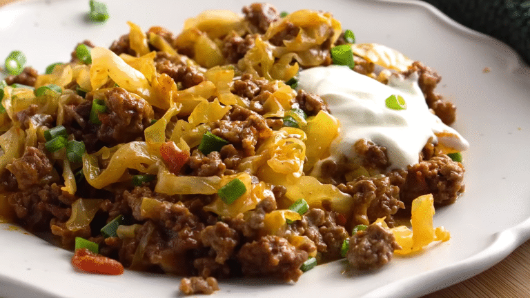 Keto Cabbage Taco Skillet Meal: Easy, Low-Carb Dinner in One Pan