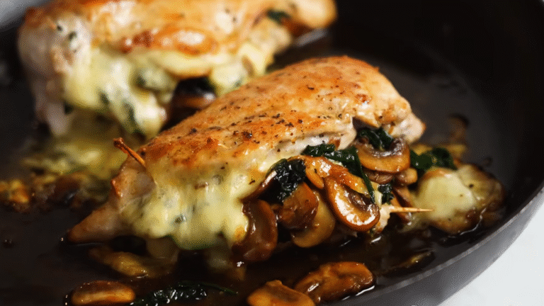 Mushroom Stuffed Chicken Breast: An Elegant and Flavor-Packed Dinner Everyone Will Love