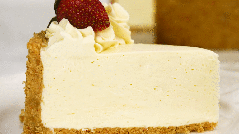No Bake Cheesecake: Creamy, Dreamy, and Effortlessly Elegant
