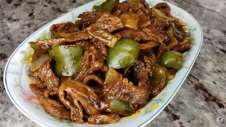 Chinese Pepper Steak: Tender Beef, Bold Flavor, Better Than Takeout