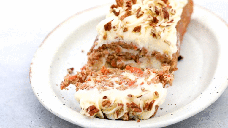Carrot Cake Roll: A Beautiful Twist on a Classic Favorite
