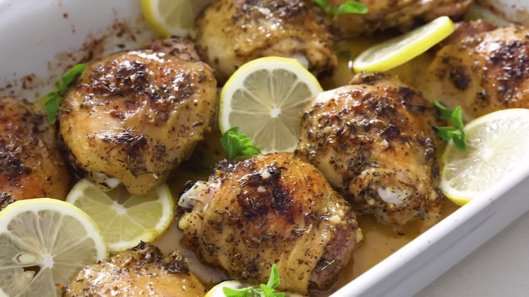 Greek Lemon Chicken Recipe: A Bright and Flavorful Mediterranean Classic