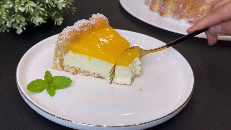 Orange Refrigerator Cake: A No-Bake Citrus Dessert Dream Come True